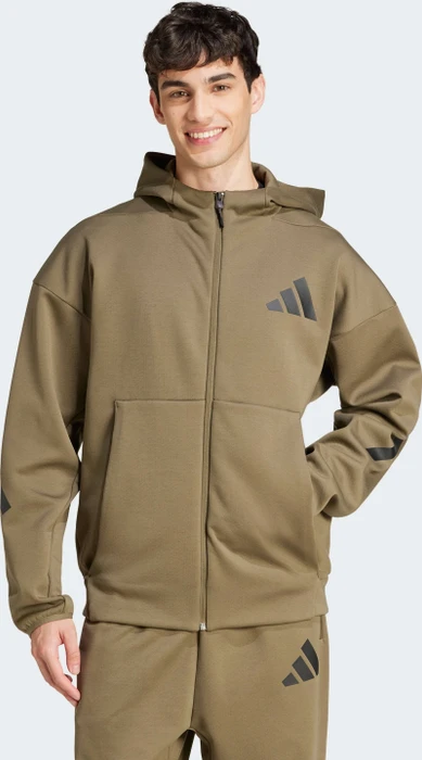 adidas Z.N.E. Zip Hoodie olive strata (Herren)