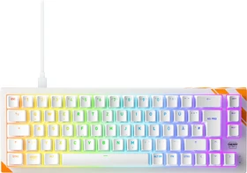 Cherry XTRFY K5 Pro TMR Compact, weiß/orange, MK Crystal Magnetic, USB, DE (G8E-24200LACADE-0)