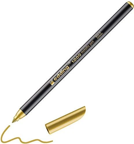 edding 1200 metallic gold