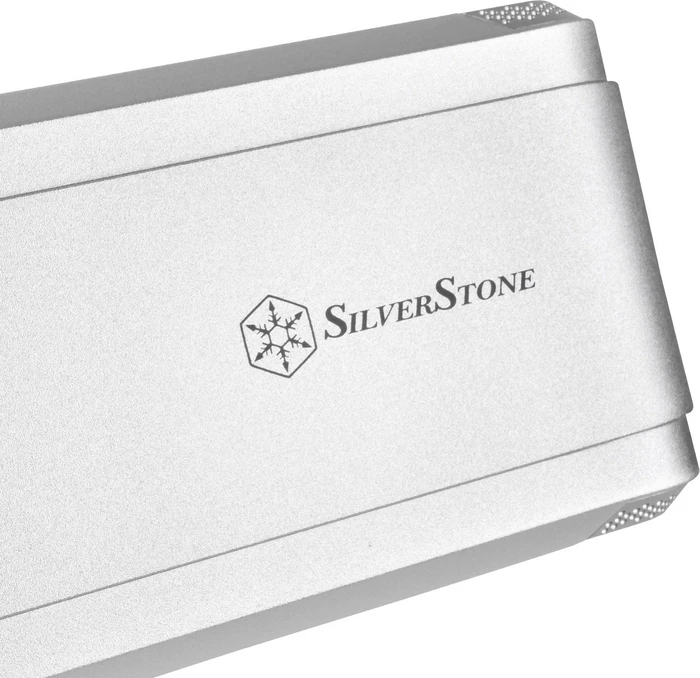 SilverStone Fortress FTZ01-E, silber, Mini-ITX
