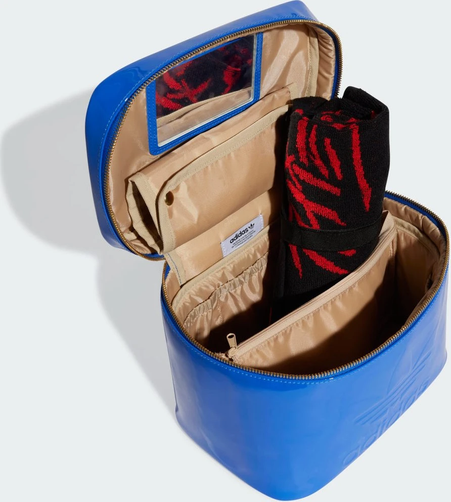 adidas Adicolor Premium Cosmetic Umhängetasche blau
