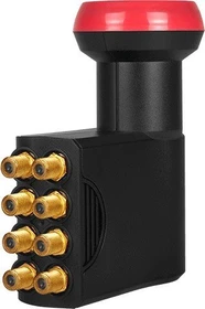 MegaSat Octo LNB Diavolo schwarz/rot
