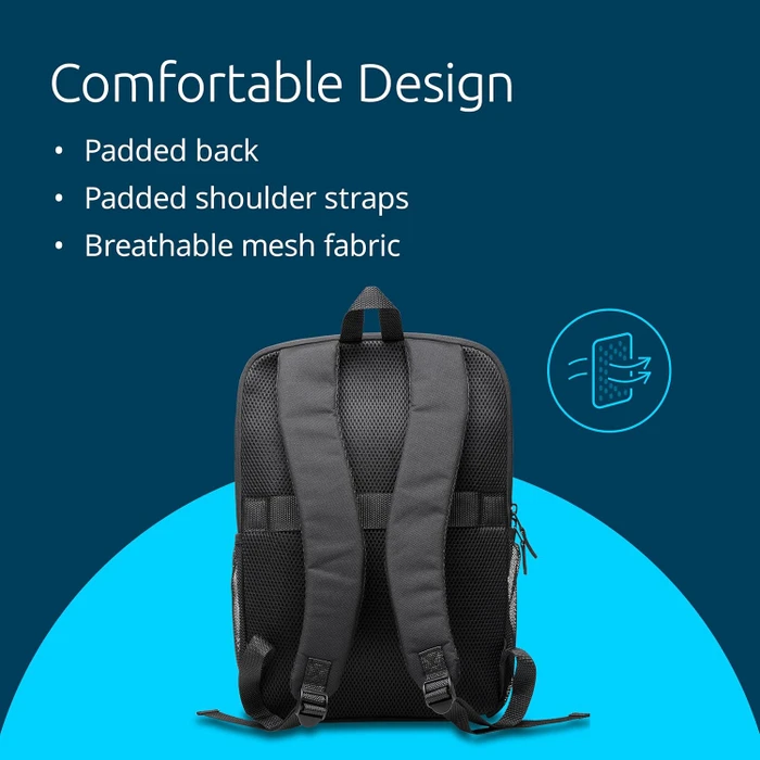 Kensington EQ Laptop Rucksack, 16", schwarz