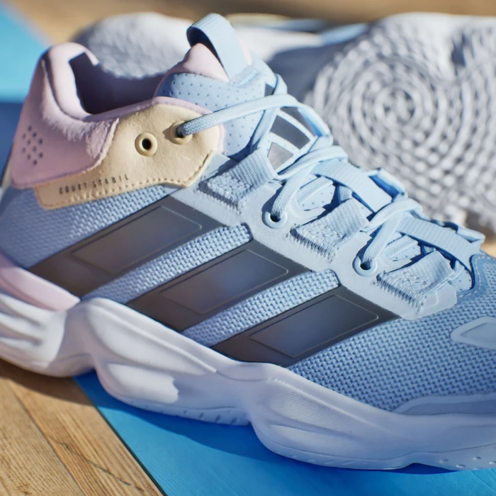adidas Court Stabil blue/bright royal/team solar orange (Damen)