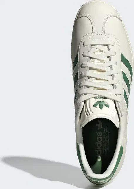 adidas Gazelle off white/preloved green/collegiate green (Herren)