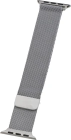 Peter Jäckel Watch Band Milanaise für Apple Watch (42mm/44mm) silber