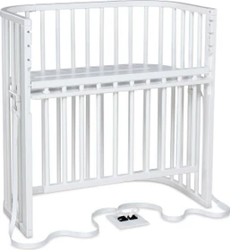 Babybay Boxspring Comfort Plus Beistellbett weiß lackiert