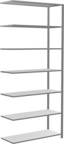 Schulte Lagertechnik Multiplus 150 Anbauregal 130x300x50cm verzinkt