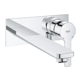Grohe Lineare 2-Loch-Waschbeckenarmatur chrom
