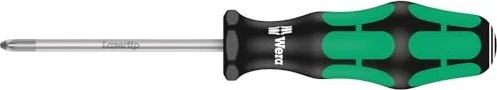 Wera Kraftform Plus Serie 300 355PZ Pozidriv Schraubendreher, PZ1x80mm