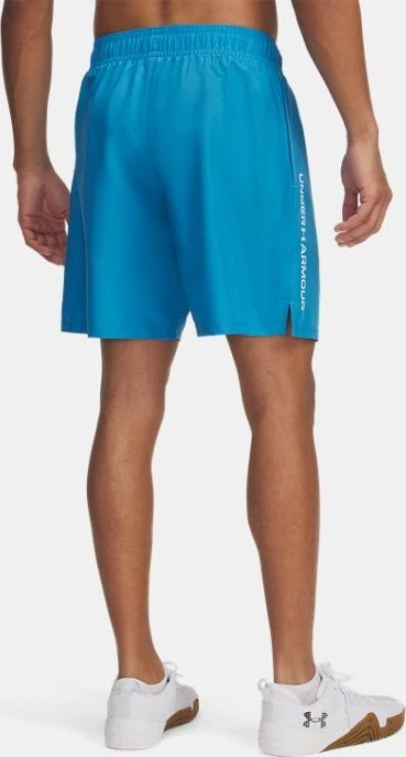 Under Armour Woven Wordmark Hose kurz ether blue/white (Herren)