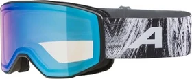 Alpina Venet Q-Lite black matt/mirror blue