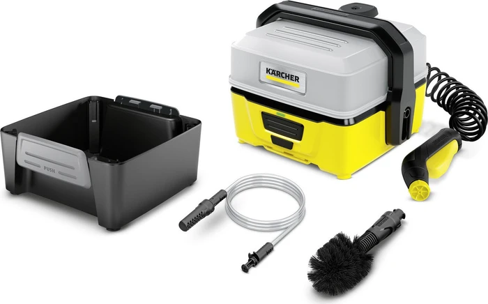 Kärcher Mobile Outdoor Cleaner OC 3 + Adventure Akku-Niederdruckreiniger inkl. Akku