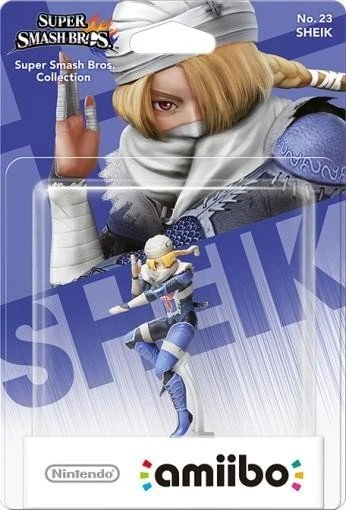 Nintendo amiibo Figur Super Smash Bros. Collection Sheik (Switch/WiiU/3DS)