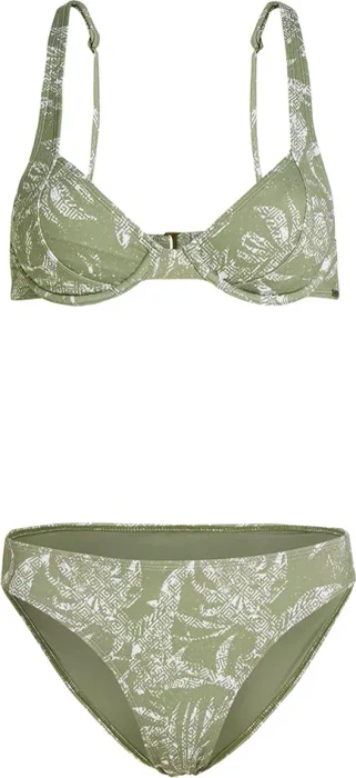 O'Neill Saltwater Elsie Rita Bikini-Set green textured jungle (Damen)