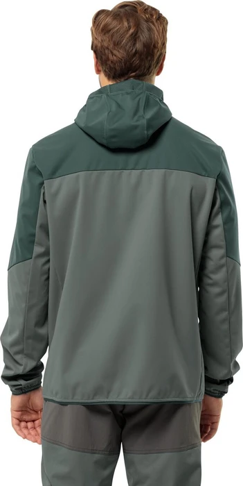 Jack Wolfskin Feldberg Hoody Funktionsjacke slate green (Herren)