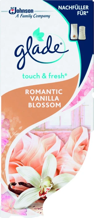 Glade Touch & Fresh Romantic Vanilla Blossom Refill, 10ml