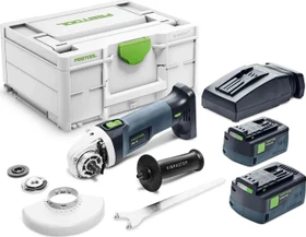 Festool AGC 18-125 EB-Basic Akku-Winkelschleifer inkl. Systainer + 2 Akkus 5.2Ah