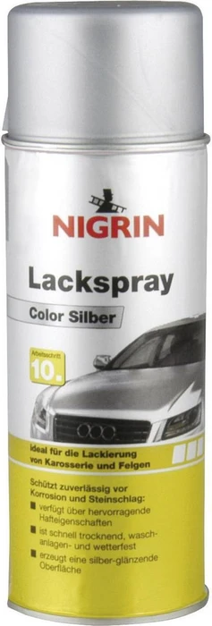 Nigrin Lackspray Color silber 400ml (74110)