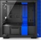NZXT H200i schwarz/blau, Glasfenster, Mini-ITX Vorschaubild