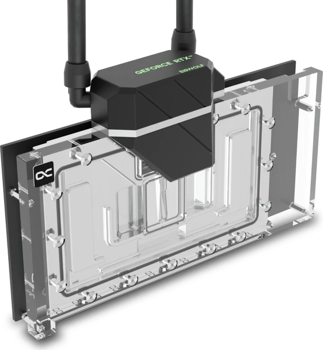 Alphacool Eiswolf 2 AiO 360mm RTX 4090 Suprim mit Backplate