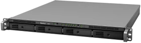 Synology RackStation RS814, 1GB RAM, 2x RJ-45 1000Base-T, 2x USB 3.0, 1HE