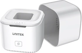 Unitek SyncStation Marshmallow, M.2 NVMe Dockingstation mit Klon-Funktion, USB-C 3.1 (S1207A)