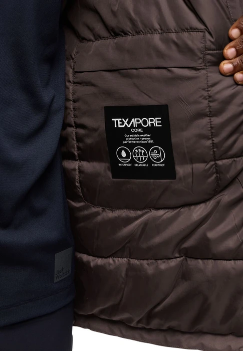 Jack Wolfskin Tempeltor Funktionsjacke peat (Herren)