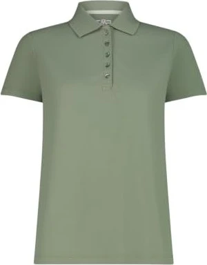 CMP Einfarbiges Pique Poloshirt kurzarm (Damen)