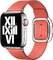 Apple modernes Lederarmband Medium für Apple Watch 40mm zitruspink Vorschaubild