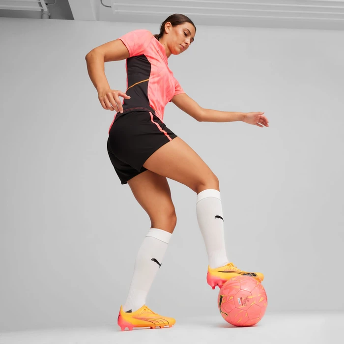 Puma Ultra Ultimate FG/AG sun stream/puma black/sunset glow (Damen)