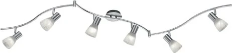 Trio Levisto 6-flammig nickel matt