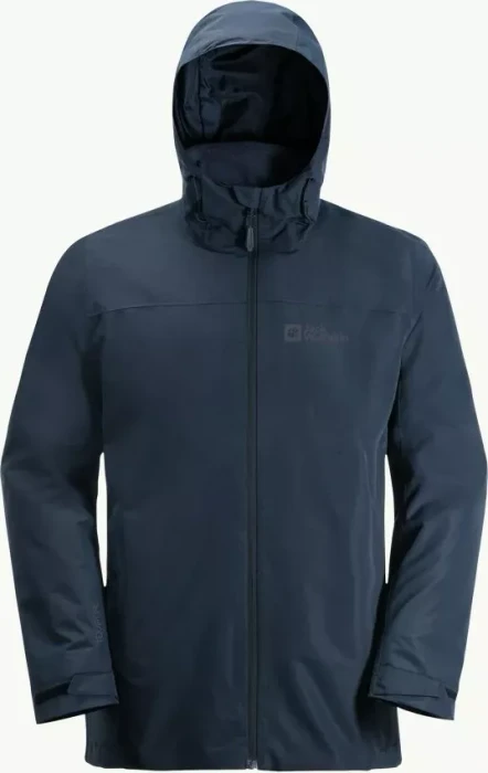 Jack Wolfskin Taubenberg 3in1 Funktionsjacke night blue (Herren)