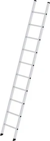 Günzburger Steigtechnik Alu Anlegeleiter ohne Traverse, 10 Stufen