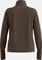 Odlo Essentials Thermal Half Zip Laufshirt langarm brown granite (Damen) Vorschaubild