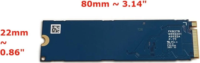 KIOXIA BG4 SSD 256GB, M.2 2280 / M-Key / PCIe 3.1a x4