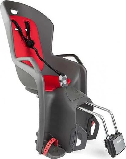 Hamax Amiga Fahrradkindersitz grau/rot
