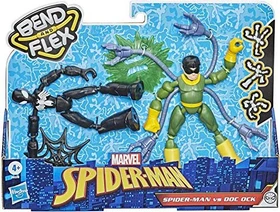 Hasbro Marvel Bend and Flex - Black Suit Spider-Man gegen Doc Ock