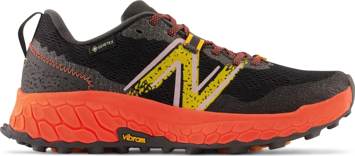 New Balance Fresh Foam X Hierro v7 GTX blacktop/neon dragonfly/hot marigold (Damen)