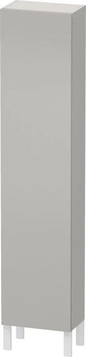Duravit L-Cube Hochschrank 400 x 243 x 1760 mm betongrau matt