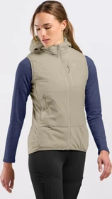 Odlo Ascent Wool Insulated Hybrid Weste agate gray (Damen)