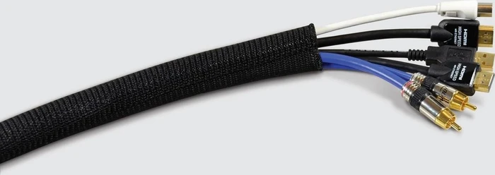 LABEL THE CABLE LTC PRO Cable Tube Kabelschlauch, 25m, schwarz