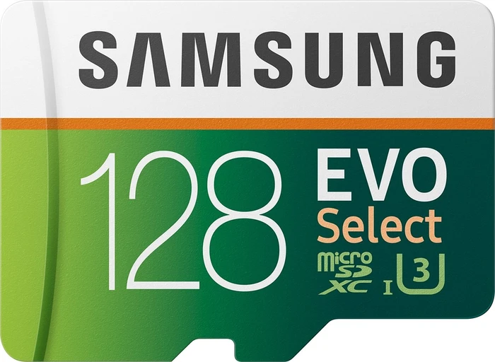 Samsung EVO Select, microSD UHS-I U1/U3, Rev-H / 2020