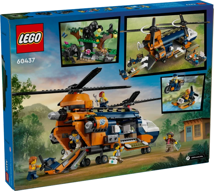 LEGO City - Dschungelforscher-Hubschrauber