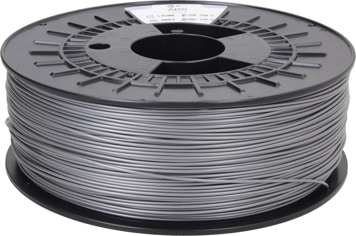 3DJake ABS, silber, Spule, 1.75mm, 2.30kg