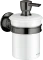 Hansgrohe Axor Montreux Seifenspender mit Halter polished black chrome Vorschaubild