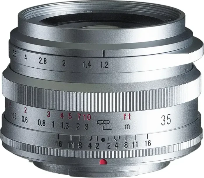 Voigtländer Nokton 35mm 1.2 für Fujifilm X silber