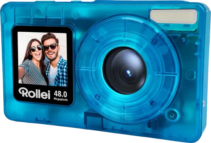 Rollei Compactline Pocket transparent/blau