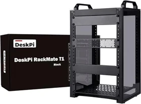 GeeekPi GeeekPi/DeskPi RackMate T1, 10" Netzwerkschrank 8HE, schwarz, 200mm tief