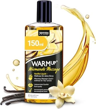 Joydivision WARMup Massageliquid Vanille, 150ml
